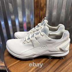 Ecco Biom Tour Golf Shoes Fluidform White Mens Size 11-11.5 EU 45 New In Box