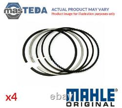 Engine Piston Ring Set Mahle 029 52 N0 4pcs G Std For Vw Polo, Derby, Golf II