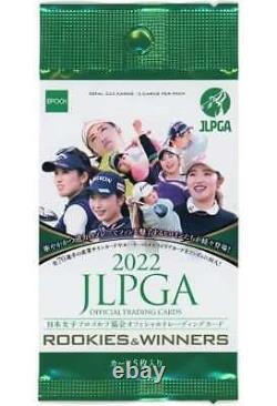 Epoch 2022 Jlpga Official Trading Cards Rookies & Winners Woman Golf