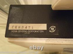 Extremely Rare Hoya Crystal Putter Golf Club Mint In Box Highly Collectable