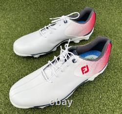 FOOTJOY MENS 11 DNA HELIX Golf Shoes Soft Spike 53317 Red White Blue NEW IN BOX