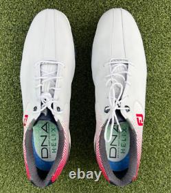 FOOTJOY MENS 11 DNA HELIX Golf Shoes Soft Spike 53317 Red White Blue NEW IN BOX