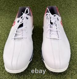 FOOTJOY MENS 11 DNA HELIX Golf Shoes Soft Spike 53317 Red White Blue NEW IN BOX