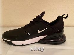 FREE SHIP! NEW IN BOX Nike Air Max 270 Golf Black White Size 12 CK6483 001