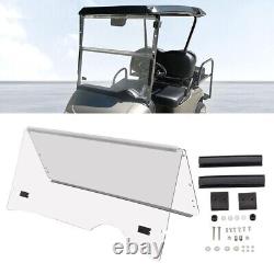 Fits EZGO RXV Clear Windshield 2008-UP Folding Style New In Box Golf Cart Part