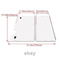 Fits EZGO RXV Clear Windshield 2008-UP Folding Style New In Box Golf Cart Part