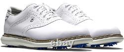 FootJoy 2021 Traditions Golf Shoes 57903 White 12 Medium (D) New in Box