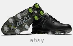 FootJoy Tour X Men's Golf Shoes 55405 Black 9.5 Medium (D) New in Box #83332