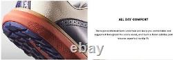 FootJoy Traditions Spikeless Leather Golf Shoes White/Black Size 9.5 NEW in Box`