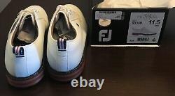 Footjoy Premier Series Golf Shoes Model #53989 11.5 Wide New In Box Great Price