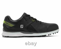 Footjoy Pro Sl Mens Golf Shoes Black/lime Size 8 Medium 53813. New In Box