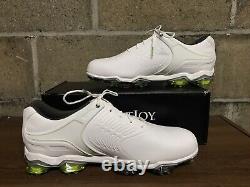 Footjoy Tour-S 55300 White/green Golf Shoes Sz 12 Wide New With Box