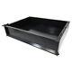 GTW Golf Cart Cargo Box Black Steel Universal Fit for E-Z-GO Club Car Yamaha
