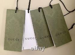 GUCCI Silk Cotton Short Sleeves Logo Luxury Golf Polo New without Tags + Box