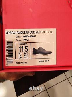 G/FORE GallIvan2R 2R TPU Camo Welt Golf Shoes US 11.5 SIZE Navy TWLT New w Box