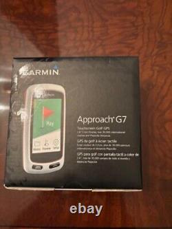 Garmin Approach G7 Touchscreen Golf GPS Rangefinder NEW IN BOX UNOPENED