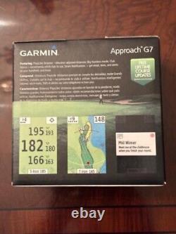 Garmin Approach G7 Touchscreen Golf GPS Rangefinder NEW IN BOX UNOPENED