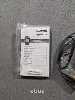 Garmin Approach S20 GPS Golf Sports Watch New in Box