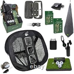 Gift Box Ultimate Golf Kit Essentials for Men & Women, Premium Golfing Acce