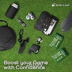 Gift Box Ultimate Golf Kit Essentials for Men & Women, Premium Golfing Acce