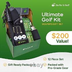Gift Box Ultimate Golf Kit Essentials for Men & Women, Premium Golfing Acce