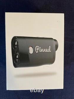 Golf Ball. Pinned Brand The Prism Rangefinder NEW in box. BLACK