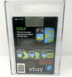 Golf Black Box Nintendo NES New Sealed Near Excellent VGA WATA Round Circle Seal
