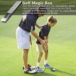 Golf Box Swing Trainer, Builds Thigh Strength And Improves Swing Speed