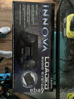 Golf Cart Bluetooth Radio with Speaker Box new In box Has USB Power Center
