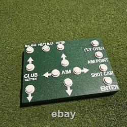Golf Simulator Wireless Control Box Gspro Edition (GREEN BOX WHITE BUTTONS)