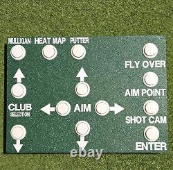 Golf Simulator Wireless Control Box Gspro Edition (GREEN BOX WHITE BUTTONS)