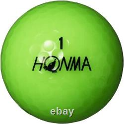 HONMA Golf Balls D1 Multicolor 4colors 60 Balls / 5 boxes Model 2022 BT2201