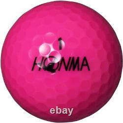 HONMA Golf Balls D1 Multicolor 4colors 60 Balls / 5 boxes Model 2022 BT2201