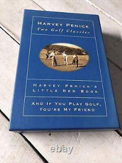 Harvey Penick Two Golf Classics Hardcover 1992-93 Box Set Auto-pen SIGNED Copy