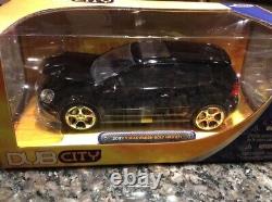 Jada 1/24 Dub City 2007 Vw Golf Mk5 Gti- Ultra Rare Black New In The Box