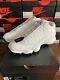 Jordan 13 Golf shoes, size 9.5 brand new. White/white Deadstock with box