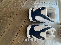 Jordan 13 retro golf shoes, mens size 12, white with navy, new without box