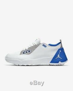 Jordan ADG 2 Golf Shoes Size 12 New in Box Jumpman Summit White Royal Blue