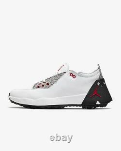 Jordan ADG 2 Golf Shoes White Cement CT7812-100 Mens Size 10.5 NEW IN BOX