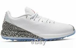 Jordan ADG Golf Shoes Size 11 New in Box Jumpman White Gray Nike Air