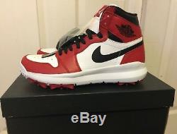 Jordan Retro 1 Chicago Golf Cleats Mens. Sz 10. Brand New In Box. 917717-100