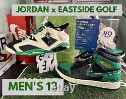 Jordan x Eastside Golf Pack Men's 13, 2 Pairs, AJ1 & AJ6, New In Box, FREE S/H