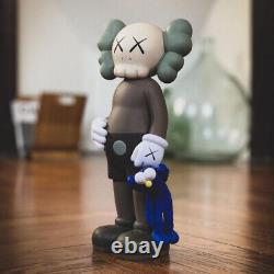 Kaws Vinyl Companion Brown Figure Toy Collectible Statue Authentic WITH BOX