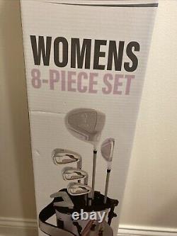 LPGA 8 Piece Woman's Golf Club Set, Right Hand Dexterity Brand New Open Box