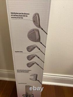 LPGA 8 Piece Woman's Golf Club Set, Right Hand Dexterity Brand New Open Box