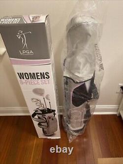LPGA 8 Piece Woman's Golf Club Set, Right Hand Dexterity Brand New Open Box