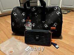 Leather Stitch Garment Bag/Stitch Golf Box Custom. Adding A Glove Box For Free