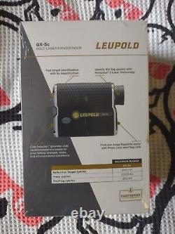 Leupold GX-5c Golf Laser Range Finder with SLOPE & Club Selector NEW Sealed Box