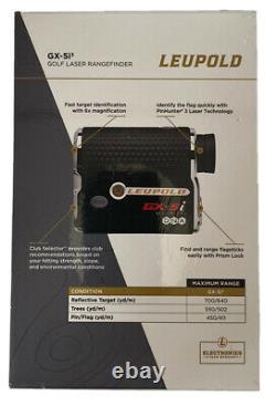 Leupold Gx-5i3 Golf Rangefinder Black/chrome Brand New In Box