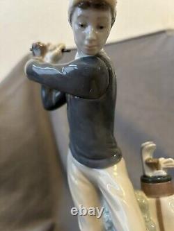 Lladro Golfer Man Figurine Brand NEW in Box (Golf Club in Box)
